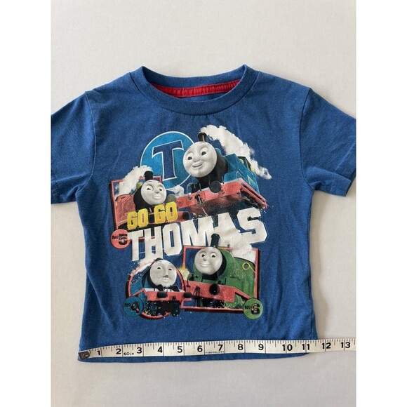 Thomas & Friends Cartoon Character Train Tank Engine Short Sleeve T-Shirt 2T - Picture 5 of 6